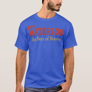  ontwerp van waterloo-brouwerij t-shirt
