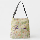 Ontwerp van waterverf crossbody tas (Achterkant)