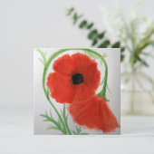 Ontwerp van Waterverf "Hugs for You" Kaart (Staand voorkant)