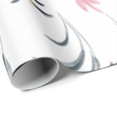 Ontwerp van waterverf tafellakens cadeaupapier (Rol Hoek)