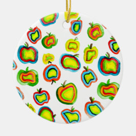 Ontwerp van waterverf van paddestoelen keramisch ornament