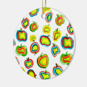 Ontwerp van waterverf van paddestoelen keramisch ornament (Links)