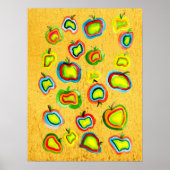 Ontwerp van waterverf van paddestoelen poster (Voorkant)