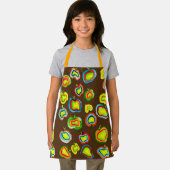 Ontwerp van waterverf van paddestoelen schort (Insitu)