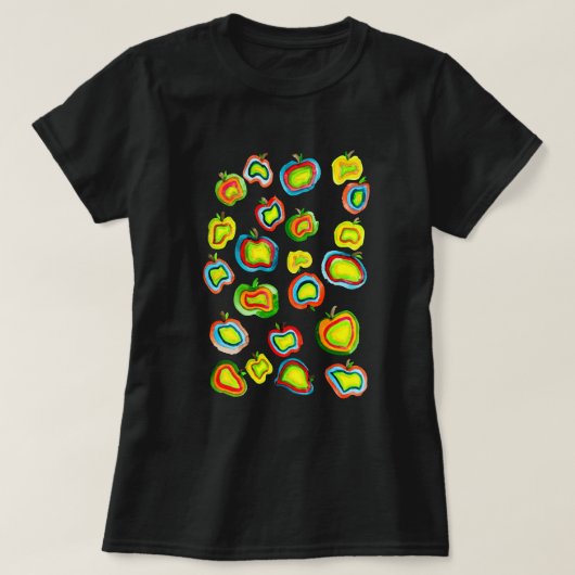 Ontwerp van waterverf van paddestoelen t-shirt (Design voorkant)