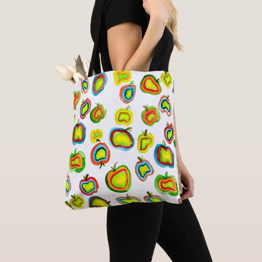 Ontwerp van waterverf van paddestoelen tote bag (Dichtbij)