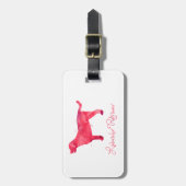 Ontwerp van Waterverf voor labrador Retriever Bagagelabel (Voorkant verticaal)