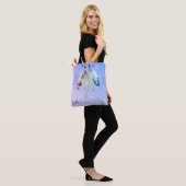 Ontwerp van Waterverf voor waterverf kralen en ver Tote Bag (Op model)