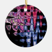 Ontwerp van waterverven keramisch ornament (Voorkant)