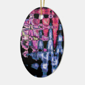 Ontwerp van waterverven keramisch ornament (Links)