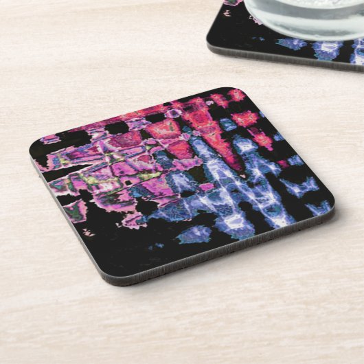 Ontwerp van waterverven onderzetter (Linkerzijde)