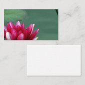 Ontwerp van watervrij Visitekaartje (Voorkant / Achterkant)