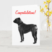 Ontwerp van wenskaart van beerhonden | Gefelicitee Kaart (Gele Bloem)