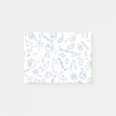 Ontwerp van wetenschappelijke biologie-diagrammen post-it® notes (Voorkant)