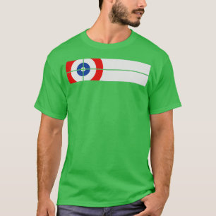 Ontwerp van wintersporten zonder tekst t-shirt