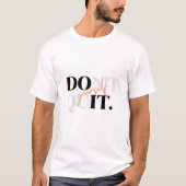 ontwerp van wit overhemd t-shirt (Voorkant)