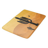 Ontwerp van woestijncactus badmat (Gekanteld)