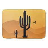 Ontwerp van woestijncactus badmat (Voorkant)