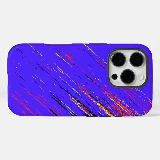 Ontwerp van wolpatroon Case-Mate iPhone case (Achterkant (horizontaal))