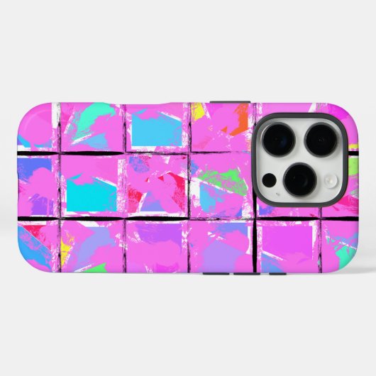 Ontwerp van wolpatroon Case-Mate iPhone case (Achterkant (horizontaal))