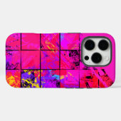 Ontwerp van wolpatroon Case-Mate iPhone case (Achterkant (horizontaal))