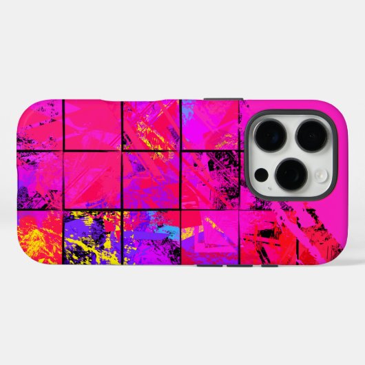 Ontwerp van wolpatroon Case-Mate iPhone case (Achterkant (horizontaal))