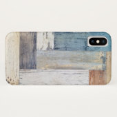 ontwerp van zigzag-rustig houten patroon Case-Mate iPhone case (Achterkant (horizontaal))