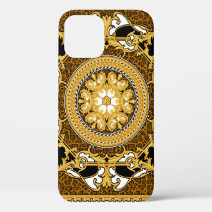 Ontwerp van zijden sjaal met dierlijke afdruk en g Case-Mate iPhone case