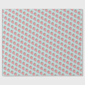 Ontwerp van zoete aardbeien cadeaupapier (Vlak)