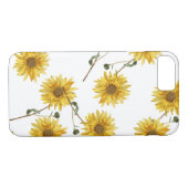 Ontwerp van zonnebloem aanpassen Case-Mate iPhone case (Achterkant (Horizontaal))