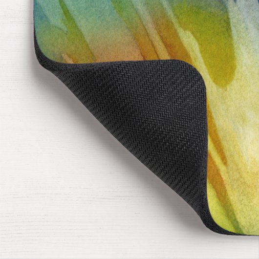 Ontwerp van zonnebloempitten muismat (Hoek)