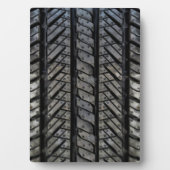 Ontwerp van zwart rubberen draaddraad fotoplaat (voorkant)