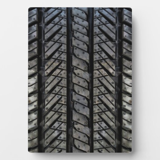 Ontwerp van zwart rubberen draaddraad fotoplaat (voorkant)