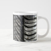 Ontwerp van zwart rubberen draaddraad grote koffiekop (Rechts)