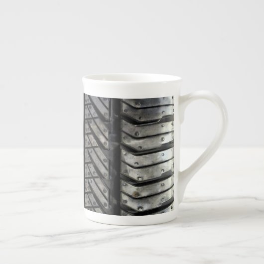 Ontwerp van zwart rubberen draaddraad porselein kop (Rechts)