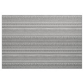Ontwerp van zwart-wit aztec-patronen stof (Yard (91,4 cm))