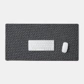 Ontwerp van zwarte en witte lijnen bureaumat (Keyboard & Muis)
