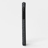 Ontwerp van zwarte en witte lijnen Case-Mate iPhone case (Achterkant/links)