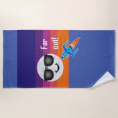 Ontwerp ver uit - keukenhanddoek strandlaken (Voorkant)