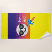 Ontwerp ver uit - keukenhanddoek strandlaken (Voorkant)