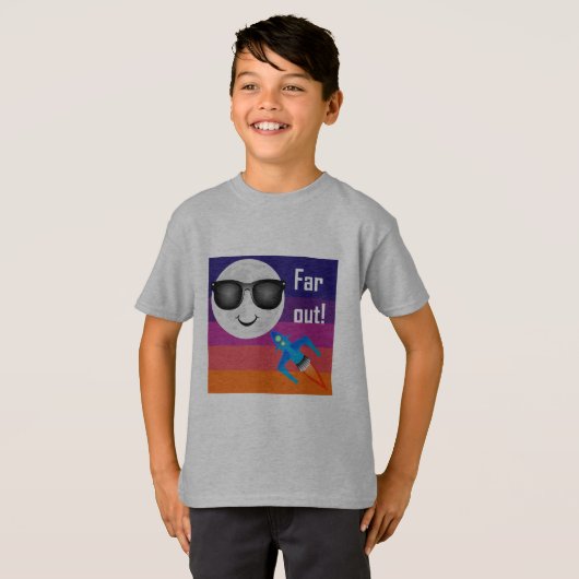 Ontwerp ver uit - Kinderen Basic T-Shirt (Voorkant volledig)
