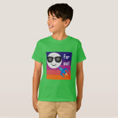 Ontwerp ver uit - Kinderen Basic T-Shirt (Voorkant volledig)