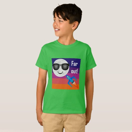 Ontwerp ver uit - Kinderen Basic T-Shirt (Voorkant volledig)