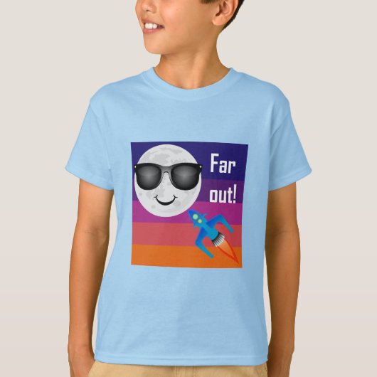 Ontwerp ver uit - Kinderen Basic T-Shirt (Voorkant)