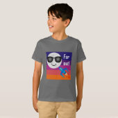 Ontwerp ver uit - Kinderen Basic T-Shirt (Voorkant volledig)