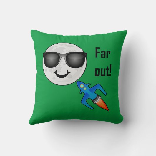 Ontwerp ver uit - Sierkussen 16 x 16 inch (Achterkant)