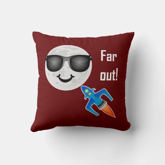 Ontwerp ver uit - Sierkussen 16 x 16 inch (Achterkant)