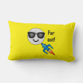 Ontwerp ver weg - Lumbar Pillow 13 x 21 inch Kussen (Achterkant)