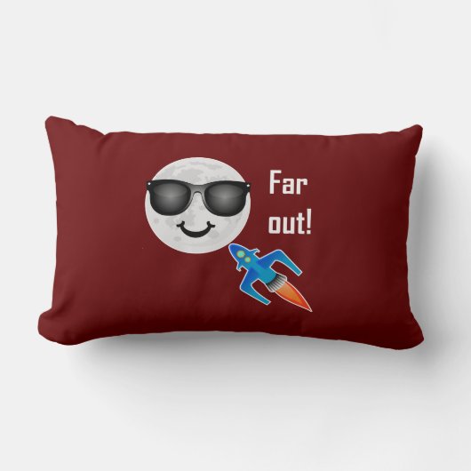 Ontwerp ver weg - Lumbar Pillow 13 x 21 inch Kussen (Voorkant)