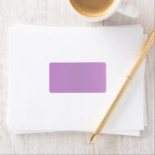 Ontwerp Verkochte gradiënt lavender Etiket (Insitu)